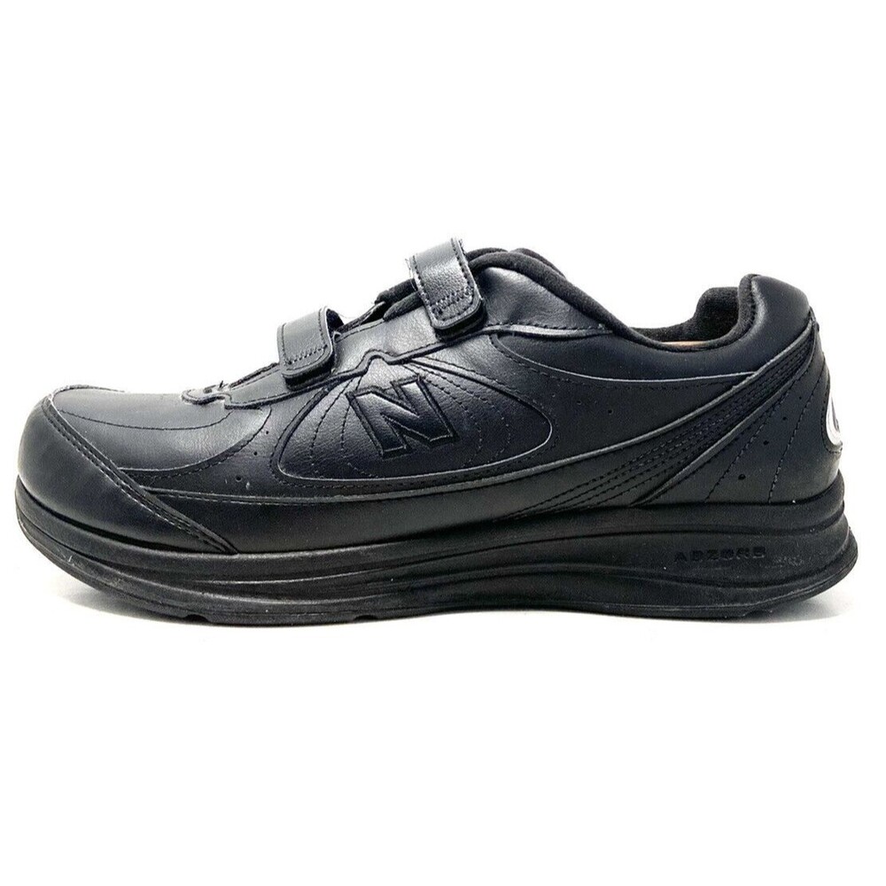 New Balance 577 Black Double Strap Walking Sneakers Size 13